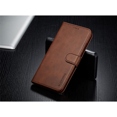 LC.IMEEKE Wallet Leather Stand Case for Huawei P30 Lite