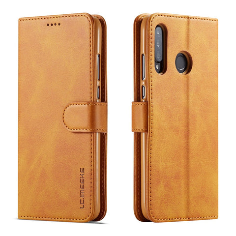 LC.IMEEKE Wallet Leather Stand Case for Huawei P30 Lite