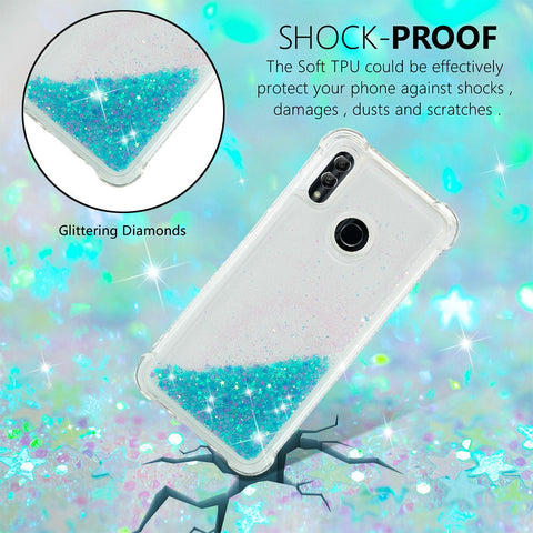 Dynamic Quicksand Shock-absorbing TPU Back Shell for Huawei Honor 10 Lite/P Smart (2019)