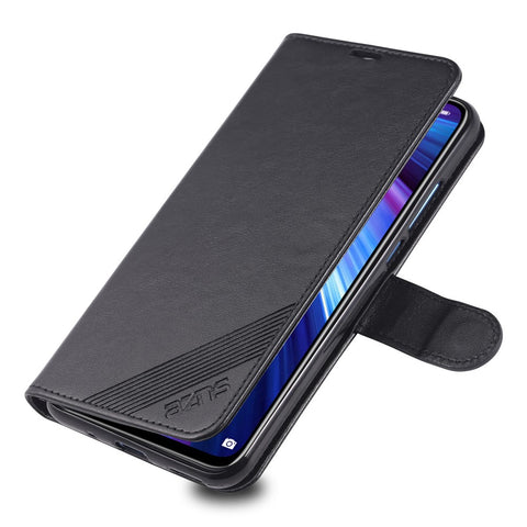 AZNS PU Leather Wallet Stand Mobile Phone Case for Huawei Honor View 20/V20