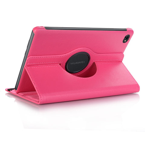 Litchi Skin Leather Tablet Cover Case with Rotating Stand for Huawei MediaPad M5 lite 10/C5 10