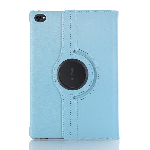 Litchi Skin Leather Tablet Cover Case with Rotating Stand for Huawei MediaPad M5 lite 10/C5 10