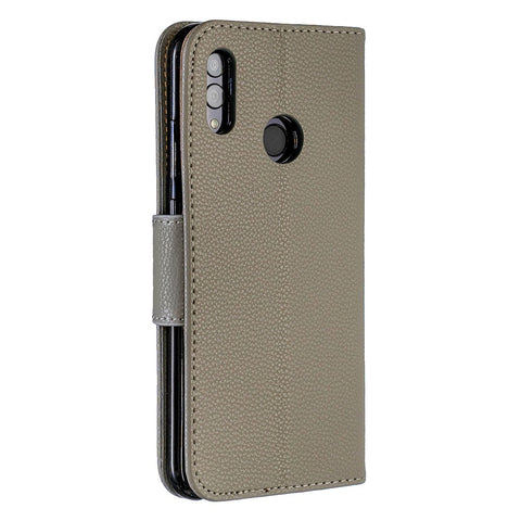 Litchi Skin Leather Wallet Protective Cover for Huawei P Smart (2019) / 10 Lite / Nova Lite 3 (Japan)