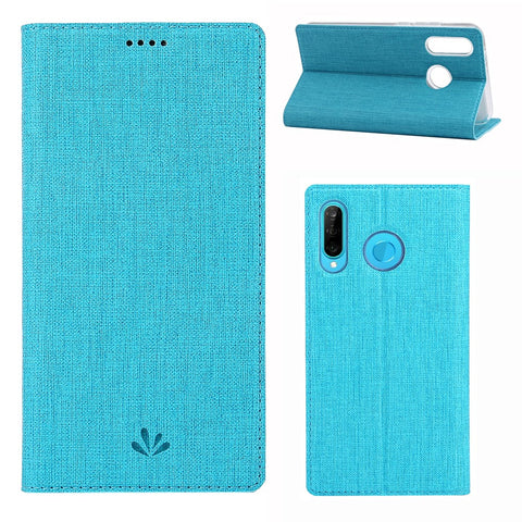 VILI DMX Cross Texture Leather Stand Case for Huawei P30 Lite New Edition/P30 Lite/nova 4e