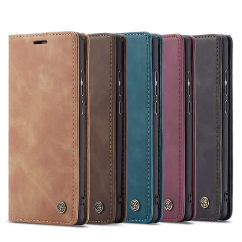 CASEME 013 Series Auto-absorbed PU Leather Wallet Stand Case for Huawei P Smart (2019) / Nova Lite 3 (Japan)