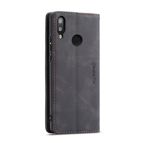 CASEME 013 Series Auto-absorbed PU Leather Wallet Stand Case for Huawei P Smart (2019) / Nova Lite 3 (Japan)