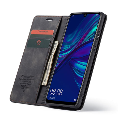 CASEME 013 Series Auto-absorbed PU Leather Wallet Stand Case for Huawei P Smart (2019) / Nova Lite 3 (Japan)