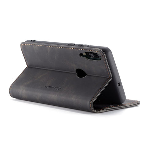 CASEME 013 Series Auto-absorbed PU Leather Wallet Stand Case for Huawei P Smart (2019) / Nova Lite 3 (Japan)