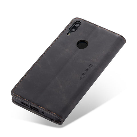 CASEME 013 Series Auto-absorbed PU Leather Wallet Stand Case for Huawei P Smart (2019) / Nova Lite 3 (Japan)