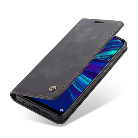 CASEME 013 Series Auto-absorbed PU Leather Wallet Stand Case for Huawei P Smart (2019) / Nova Lite 3 (Japan)