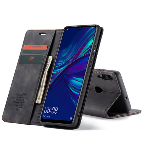CASEME 013 Series Auto-absorbed PU Leather Wallet Stand Case for Huawei P Smart (2019) / Nova Lite 3 (Japan)