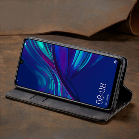 CASEME 013 Series Auto-absorbed PU Leather Wallet Stand Case for Huawei P Smart (2019) / Nova Lite 3 (Japan)