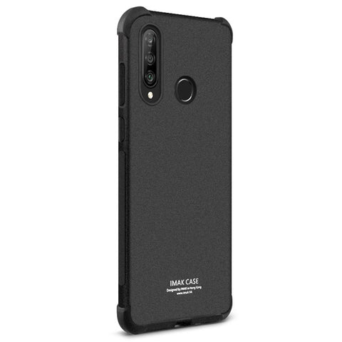 IMAK Silky Anti-drop Soft TPU Phone Cover + Screen Protector Film for Huawei P30 Lite / nova 4e / P30 Lite New Edition