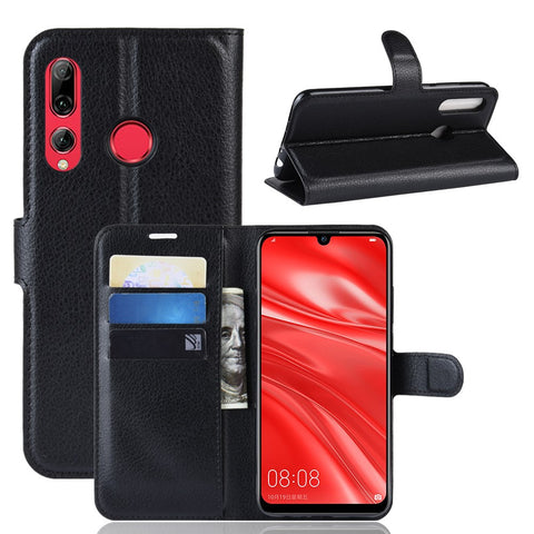 Litchi Skin Wallet Leather Stand Case for Huawei P Smart Plus 2019 / Enjoy 9s /  Maimang 8