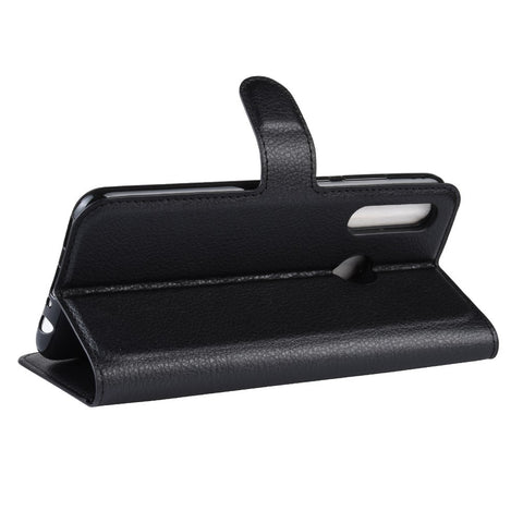 Litchi Skin Wallet Leather Stand Case for Huawei P Smart Plus 2019 / Enjoy 9s /  Maimang 8