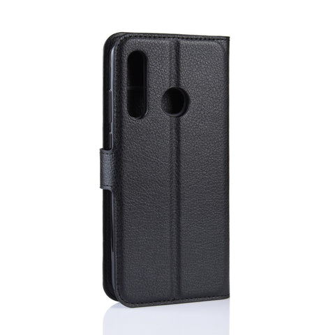 Litchi Skin Wallet Leather Stand Case for Huawei P Smart Plus 2019 / Enjoy 9s /  Maimang 8