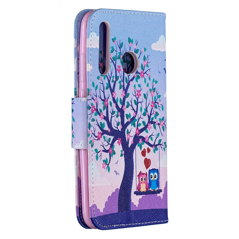 Pattern Printing Leather Wallet Case for Huawei P Smart Plus 2019 / Enjoy 9s/ Maimang 8 / Honor 10i