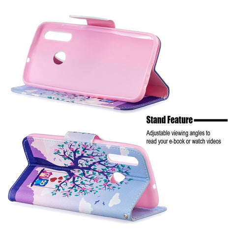 Pattern Printing Leather Wallet Case for Huawei P Smart Plus 2019 / Enjoy 9s/ Maimang 8 / Honor 10i
