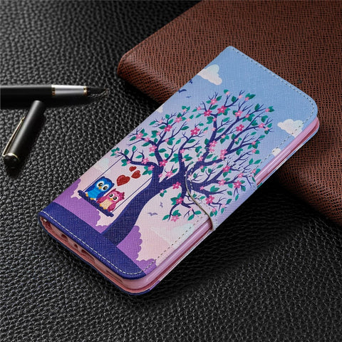 Pattern Printing Leather Wallet Case for Huawei P Smart Plus 2019 / Enjoy 9s/ Maimang 8 / Honor 10i