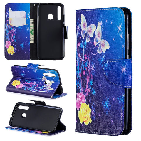 Pattern Printing Leather Wallet Case for Huawei P Smart Plus 2019 / Enjoy 9s/ Maimang 8 / Honor 10i
