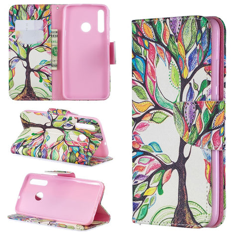 Pattern Printing Leather Wallet Case for Huawei P Smart Plus 2019 / Enjoy 9s/ Maimang 8 / Honor 10i