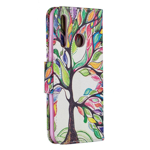 Pattern Printing Leather Wallet Case for Huawei P Smart Plus 2019 / Enjoy 9s/ Maimang 8 / Honor 10i