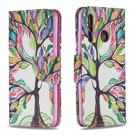 Pattern Printing Leather Wallet Case for Huawei P Smart Plus 2019 / Enjoy 9s/ Maimang 8 / Honor 10i