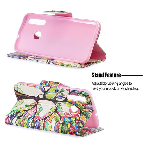 Pattern Printing Leather Wallet Case for Huawei P Smart Plus 2019 / Enjoy 9s/ Maimang 8 / Honor 10i