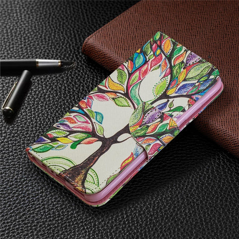 Pattern Printing Leather Wallet Case for Huawei P Smart Plus 2019 / Enjoy 9s/ Maimang 8 / Honor 10i