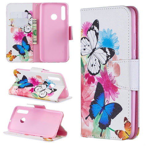 Pattern Printing Leather Wallet Case for Huawei P Smart Plus 2019 / Enjoy 9s/ Maimang 8 / Honor 10i