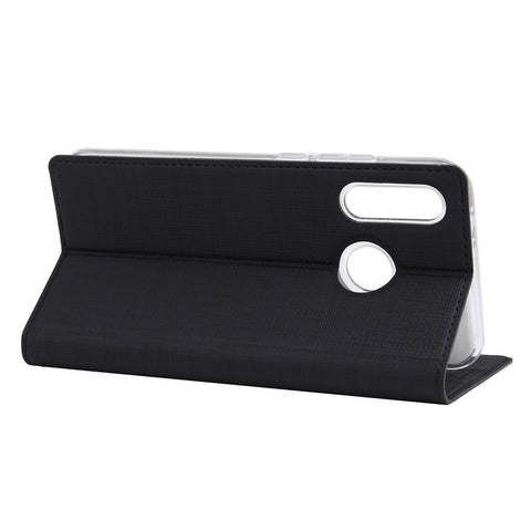 VILI DMX Cross Texture Leather Stand Case for Huawei P Smart Plus 2019/Enjoy 9s/ Maimang 8/nova 4 Lite