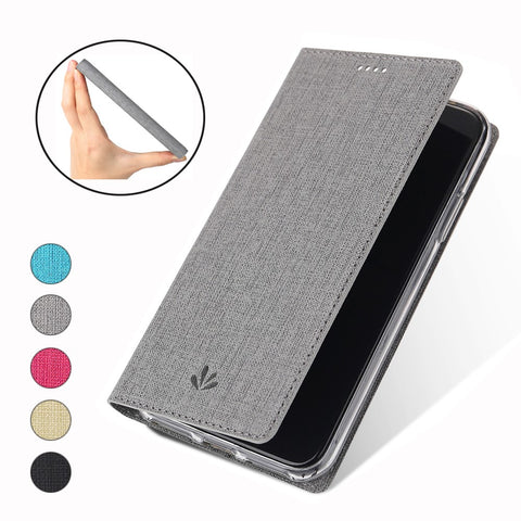 VILI DMX Cross Texture Leather Card Holder Phone Cover for Huawei Y7 (2019)/Y7 Prime(2019)