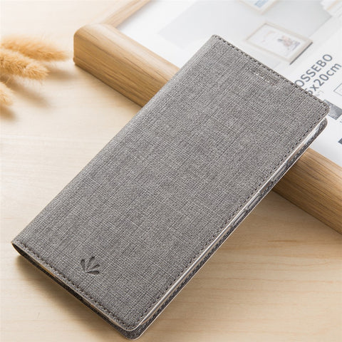 VILI DMX Cross Texture Leather Card Holder Phone Cover for Huawei Y7 (2019)/Y7 Prime(2019)