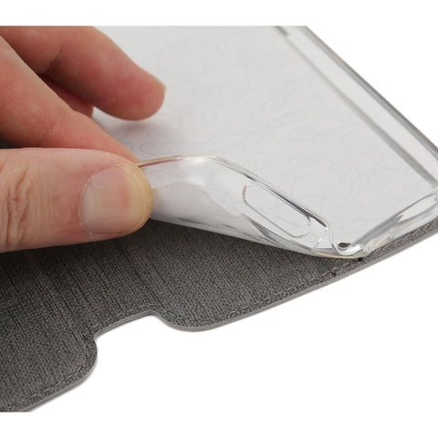 VILI DMX Cross Texture Leather Card Holder Phone Cover for Huawei Y7 (2019)/Y7 Prime(2019)