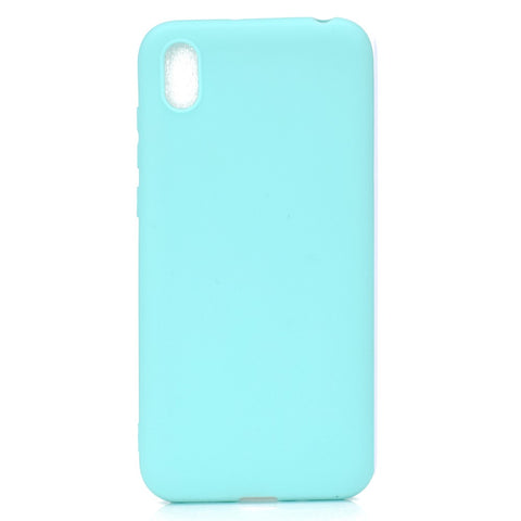 Solid Color Matte TPU Soft Mobile Phone Cover for Huawei Honor 8S / Y5 (2019)