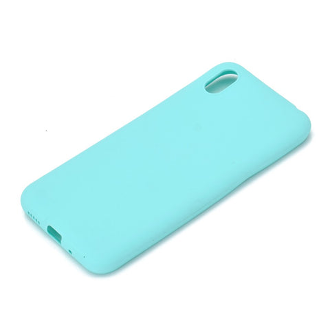 Solid Color Matte TPU Soft Mobile Phone Cover for Huawei Honor 8S / Y5 (2019)