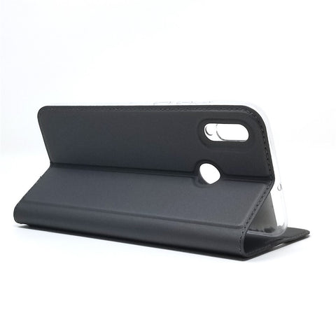 Magnetic Adsorption Leather Card Holder Case for Huawei P Smart Plus 2019 / Enjoy 9s/ Maimang 8 / Honor 10i