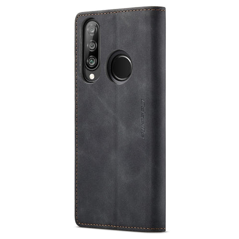 CASEME 013 Series Auto-absorbed Leather Wallet Case for Huawei P30 Lite New Edition/P30 Lite/nova 4e