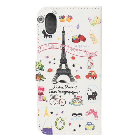 Pattern Printing PU Leather Stand Phone Cover for Huawei Y5 (2019) / Honor 8S