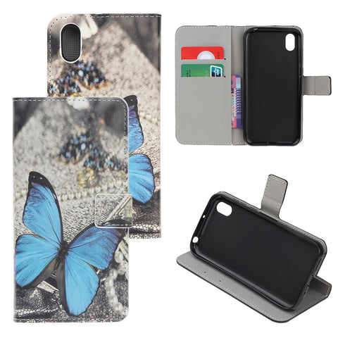 Pattern Printing PU Leather Stand Phone Cover for Huawei Y5 (2019) / Honor 8S