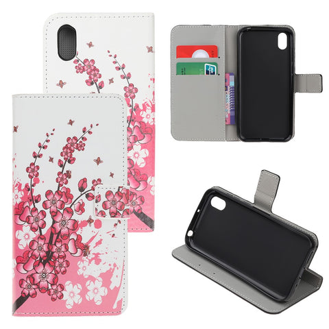Pattern Printing PU Leather Stand Phone Cover for Huawei Y5 (2019) / Honor 8S