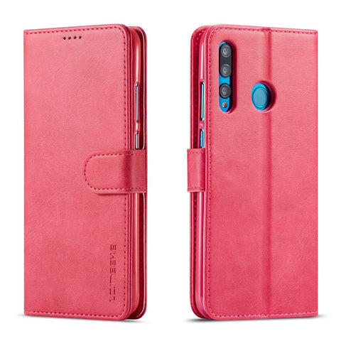 LC.IMEEKE Leather Wallet Casing for Huawei P Smart Plus 2019/Enjoy 9s/Honor 10i