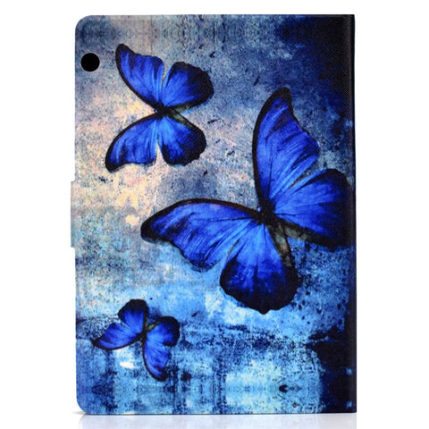 Shock-proof Pattern Printing Card Slot PU Leather Tablet Casing for Huawei MediaPad T5 10