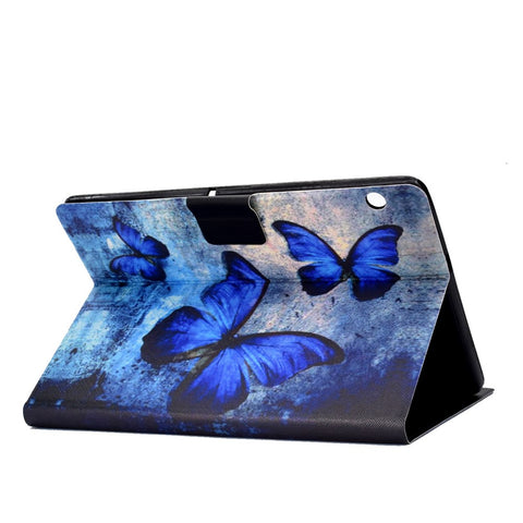 Shock-proof Pattern Printing Card Slot Stand PU Leather Tablet Case for Huawei MediaPad T3 10