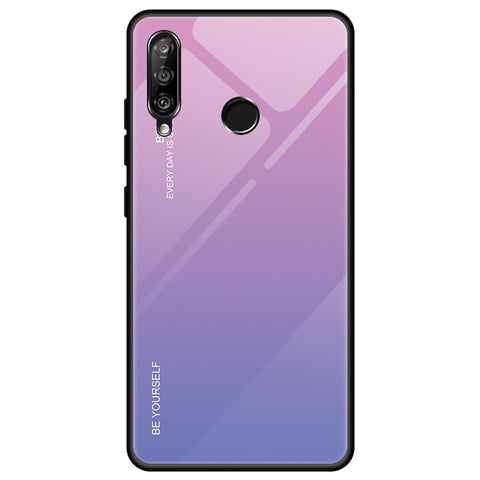 Gradient Color Glass + TPU Hybrid Case for Huawei Honor 10i / 20i / P Smart+ 2019 / Enjoy 9S