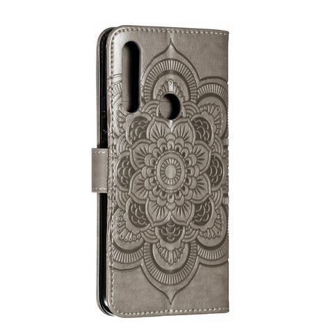 Imprint Flower Leather Mobile Shell for Huawei Honor 9X (Global)/Y9 Prime 2019/ Enjoy 10 Plus / Huawei P Smart Z