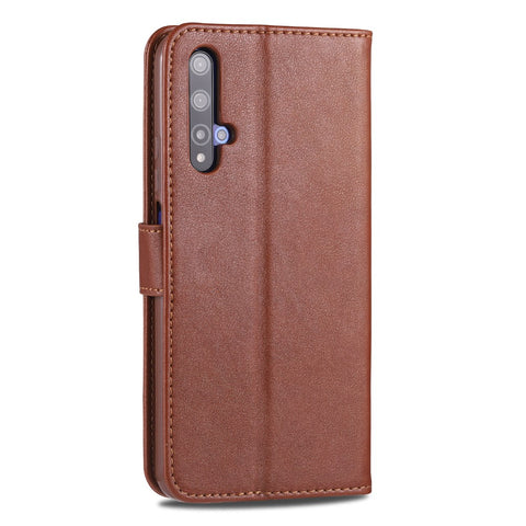 AZNS Leather Wallet Phone Case for Huawei Honor 20S / Honor 20/nova 5T