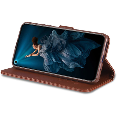 AZNS Leather Wallet Phone Case for Huawei Honor 20S / Honor 20/nova 5T