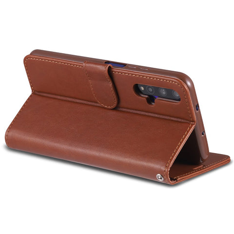 AZNS Leather Wallet Phone Case for Huawei Honor 20S / Honor 20/nova 5T