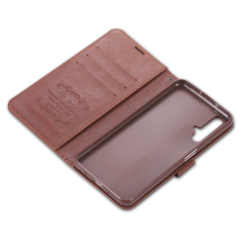 AZNS Leather Wallet Phone Case for Huawei Honor 20S / Honor 20/nova 5T